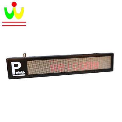 Dot Matrix Display Led Programmable Scrolling Message Parking Guidance Screen