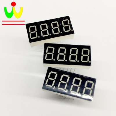 Wholesale High Bright Electronic Advertising Number Board 4 Digits 7 Segment Led Display Led Digit Board